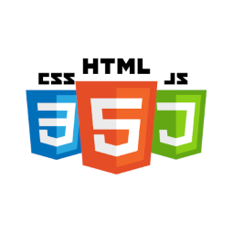 HTML, CSS, and JS logos
